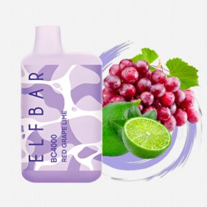 ELF BAR BC4000 Disposable Red Grape Lime 4000 šlukov